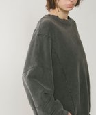 【グレース コンチネンタル/GRACE CONTINENTAL】のピグメントスエットトップ チャコール|ID: prp329100004679488 ipo3291000000033803654
