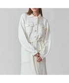 【グレース コンチネンタル/GRACE CONTINENTAL】のニットワークジャケット ホワイト|ID: prp329100004679491 ipo3291000000033803662