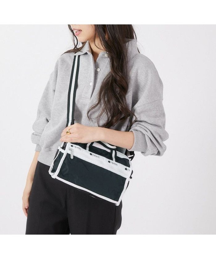 【レスポートサック/LeSportsac】のMINI DUFFEL CROSSBODY/スペクテイターブラック インテリア・キッズ・メンズ・レディースファッション・服の通販 founy(ファニー) https://founy.com/ ファッション Fashion レディースファッション Fashion for Women アウトドア Outdoor Clothing 軽量 Lightweight, Ultra Light シンプル Simple, Minimal スポーティ Sporty, Casual Athletic 財布 Wallet, Purse プリント Print, Printed Pattern ボストン Boston ボストンバッグ Boston Bag, Retro Bag ポケット Pocket, Pocket Detail ポシェット Pochette, Mini Bag 無地 Plain, Solid Color ラップ Wrap, Wrap Design おすすめ Recommended / Our Picks 旅行 Travel ビジネス 仕事 通勤 Business / Work / Commuting |ID: prp329100004679505 ipo3291000000033803698