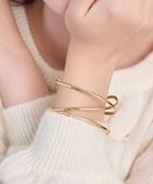 【フィービィー/phoebe】のニュアンスラインワイドカフバングル ゴールド 人気、トレンドファッション・服の通販 founy(ファニー) ファッション Fashion レディースファッション Fashion for Women アクセサリー Fashion Accessories バングル Bangle, Bracelet ブレスレット Bracelet, Wristband メタル Metal, Metal Parts 時計 Watch, Wristwatch thumbnail ゴールド|ID: prp329100004679529 ipo3291000000033803776