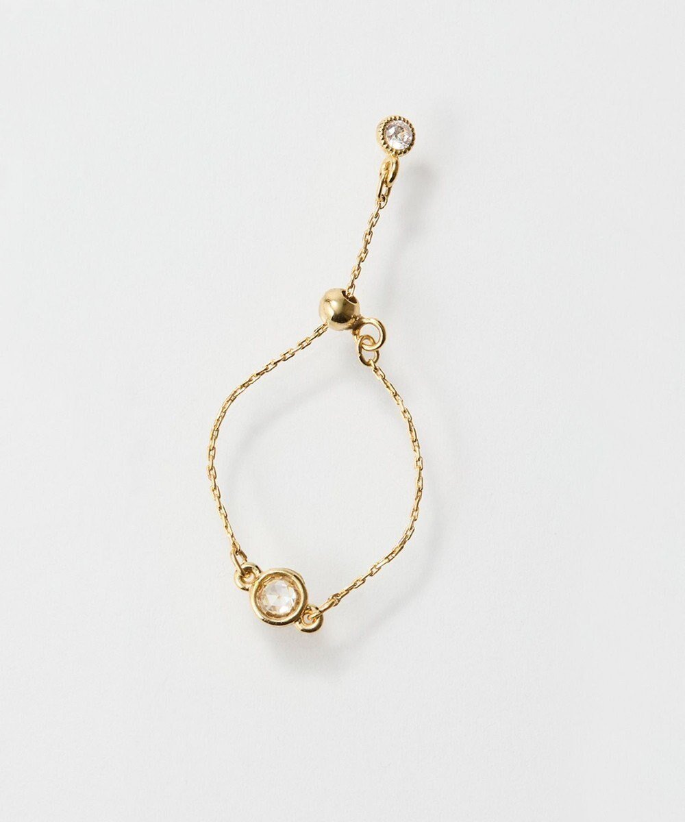 【フィービィー/phoebe】の≪サイズ調整可能≫【金属アレルギー対応】プチベゼルストーンチェーンリング ゴールド 人気、トレンドファッション・服の通販 founy(ファニー) ファッション Fashion レディースファッション Fashion for Women おすすめ Recommended / Our Picks アクセサリー Fashion Accessories カッティング Cutting Detail シンプル Simple, Minimal ダイヤモンド Diamond, Brilliant Cut チェーン Chain, Chain Strap ビジュー Bijou, Jewel-like Accent フォルム Silhouette, Form ベーシック Basic, Essential ローズ Rose, Rose Motif エレガント 上品 Elegant 人気 Popular, Best Seller other-1|ID: prp329100004679550 ipo3291000000033803837
