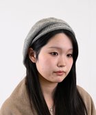 【アトレナ/ATRENA】の【日本製】カシミヤシルクベレー グレー|ID: prp329100004679571 ipo3291000000034819429