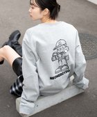 【ウィゴー/WEGO】の【ユニセックス着用ITEM】THEBOYエルボーパッチクルーネックPO 杢グレー|ID: prp329100004679580 ipo3291000000033803946