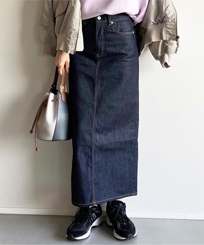 【ウォードブルー/WOADBLUE】のI LINE DENIM SKIRT(RIGID BLUE)Iライン デニムスカート インテリア・キッズ・メンズ・レディースファッション・服の通販 founy(ファニー) https://founy.com/ ファッション Fashion レディースファッション Fashion for Women スカート Skirts デニムスカート・カジュアルスカート Denim Skirts ショート Short, Short Length シンプル Simple, Minimal スニーカー Sneakers, Trainers デニム Denim, Jeans Material トレンド Trend, Trending Now ファブリック Fabric, Textile A/W・秋冬 Autumn/Winter |ID: prp329100004679605 ipo3291000000033804023