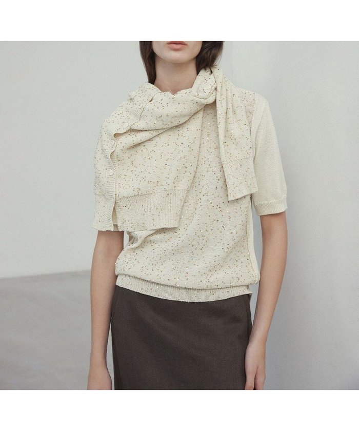 【ベイジ,/BEIGE,】の【洗える】FENNEL / コットンスパンコールカーディガン インテリア・キッズ・メンズ・レディースファッション・服の通販 founy(ファニー) https://founy.com/ ファッション Fashion レディースファッション Fashion for Women トップス・カットソー Cut & Sew Tops カーディガン・羽織り Layered Style Cardigans アンサンブル Ensemble Set カーディガン Cardigan, Knitwear コンパクト Compact, Small Size シンプル Simple, Minimal スパンコール Sequins, Sequin Embellishment ロング Long, Long-Length ワイド Wide, Wide Fit エレガント 上品 Elegant 今季 This Season, Current Season 夏 Summer 春 Spring S/S・春夏 SS, Spring/Summer, Warm Season 洗える Machine Washable |ID: prp329100004679614 ipo3291000000033804052
