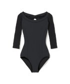 【チャコット/Chacott】のロングスリーブレオタード 人気、トレンドファッション・服の通販 founy(ファニー) ファッション Fashion レディースファッション Fashion for Women メッシュ Mesh, Net Fabric ランダム Random, Irregular thumbnail ブラック|ID: prp329100004679619 ipo3291000000033804071