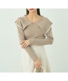 【アースミュージックアンドエコロジー/earth music&ecology】のビックカラーオフショルニットプルオーバー 人気、トレンドファッション・服の通販 founy(ファニー) ファッション Fashion レディースファッション Fashion for Women トップス・カットソー Cut & Sew Tops ニット Knit Tops & Sweaters カジュアルプルオーバー・ニットトップス Pullovers & Knit Tops / Casual Pullovers おすすめ Recommended / Our Picks セーター Sweater, Knitwear ビッグ Big, Oversized フィット Fit, Slim Fit フェミニン Feminine, Girly ポケット Pocket, Pocket Detail A/W・秋冬 Autumn/Winter thumbnail Pink Beige|ID: prp329100004679637 ipo3291000000033804124