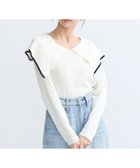 【アースミュージックアンドエコロジー/earth music&ecology】のビックカラーオフショルニットプルオーバー 人気、トレンドファッション・服の通販 founy(ファニー) ファッション Fashion レディースファッション Fashion for Women トップス・カットソー Cut & Sew Tops ニット Knit Tops & Sweaters カジュアルプルオーバー・ニットトップス Pullovers & Knit Tops / Casual Pullovers おすすめ Recommended / Our Picks セーター Sweater, Knitwear ビッグ Big, Oversized フィット Fit, Slim Fit フェミニン Feminine, Girly ポケット Pocket, Pocket Detail A/W・秋冬 Autumn/Winter thumbnail Ivory|ID: prp329100004679637 ipo3291000000033804125