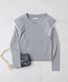 【アースミュージックアンドエコロジー/earth music&ecology】のビックカラーオフショルニットプルオーバー 人気、トレンドファッション・服の通販 founy(ファニー) ファッション Fashion レディースファッション Fashion for Women トップス・カットソー Cut & Sew Tops ニット Knit Tops & Sweaters カジュアルプルオーバー・ニットトップス Pullovers & Knit Tops / Casual Pullovers おすすめ Recommended / Our Picks セーター Sweater, Knitwear ビッグ Big, Oversized フィット Fit, Slim Fit フェミニン Feminine, Girly ポケット Pocket, Pocket Detail A/W・秋冬 Autumn/Winter thumbnail Gray Mixture|ID: prp329100004679637 ipo3291000000033804126