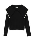 【アースミュージックアンドエコロジー/earth music&ecology】のビックカラーオフショルニットプルオーバー 人気、トレンドファッション・服の通販 founy(ファニー) ファッション Fashion レディースファッション Fashion for Women トップス・カットソー Cut & Sew Tops ニット Knit Tops & Sweaters カジュアルプルオーバー・ニットトップス Pullovers & Knit Tops / Casual Pullovers おすすめ Recommended / Our Picks セーター Sweater, Knitwear ビッグ Big, Oversized フィット Fit, Slim Fit フェミニン Feminine, Girly ポケット Pocket, Pocket Detail A/W・秋冬 Autumn/Winter thumbnail Black|ID: prp329100004679637 ipo3291000000033804127