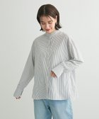 【グリーンパークス/Green Parks】のフリルカラーシャツ 人気、トレンドファッション・服の通販 founy(ファニー) ファッション Fashion レディースファッション Fashion for Women トップス・カットソー Cut & Sew Tops シャツ・ブラウス・オフィスカジュアル Elegant Blouses & Button-Ups とろみ Fluid, Flowy Fabric インナー Innerwear スウェット / スエット Sweatshirt, Sweatwear ストライプ Stripe, Striped Pattern フェミニン Feminine, Girly フリル Frill, Ruffle ベーシック Basic, Essential ポケット Pocket, Pocket Detail リラックス Relax, Relaxed Fit 夏 Summer 春 Spring S/S・春夏 SS, Spring/Summer, Warm Season 無地 Plain, Solid Color thumbnail Stripe|ID: prp329100004679644 ipo3291000000033804150