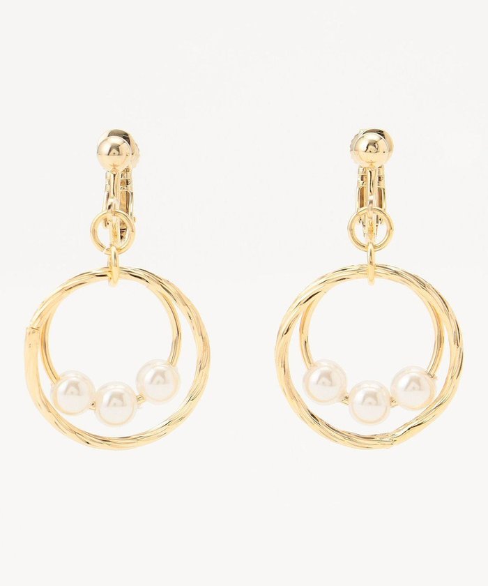 【エニィ スィス/any SiS】の3連パール調フープ イヤリング インテリア・キッズ・メンズ・レディースファッション・服の通販 founy(ファニー) https://founy.com/ ファッション Fashion レディースファッション Fashion for Women ジュエリー Jewelry ファッションリング Fashion Rings イヤリング・フープ・ドロップタイプ Hoop, Drop & Clip Earrings アクセサリー Fashion Accessories イヤリング Earrings パール Pearl, Pearl Accent フープ Hoop, Hoop Earrings ミックス Mix, Mixed Style メタル Metal, Metal Parts モチーフ Motif, Design Theme 新作・新入荷 New Arrivals / New In |ID: prp329100004679663 ipo3291000000034282122