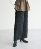 【クラフトスタンダードブティック/CRAFT STANDARD BOUTIQUE】のシャギーワイドパンツ Black|ID: prp329100004679664 ipo3291000000033804220