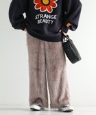 【クラフトスタンダードブティック/CRAFT STANDARD BOUTIQUE】のシャギーワイドパンツ Gray Beige|ID: prp329100004679664 ipo3291000000033804221