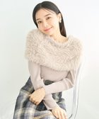 【アースミュージックアンドエコロジー/earth music&ecology】のSET2点ケープ+リブニットプルオーバー 人気、トレンドファッション・服の通販 founy(ファニー) ファッション Fashion レディースファッション Fashion for Women トップス・カットソー Cut & Sew Tops ニット Knit Tops & Sweaters カジュアルプルオーバー・ニットトップス Pullovers & Knit Tops / Casual Pullovers アンサンブル Ensemble Set コンパクト Compact, Small Size スクエア Square, Square Shape セーター Sweater, Knitwear フィット Fit, Slim Fit フェイクファー Faux Fur, Imitation Fur フェミニン Feminine, Girly ポケット Pocket, Pocket Detail リブニット Rib Knit, Ribbed Knit A/W・秋冬 Autumn/Winter thumbnail Beige|ID: prp329100004679669 ipo3291000000033804241