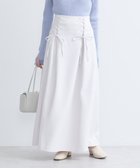 【アースミュージックアンドエコロジー/earth music&ecology】のレースアップスカート Ivory|ID: prp329100004679685 ipo3291000000033804304