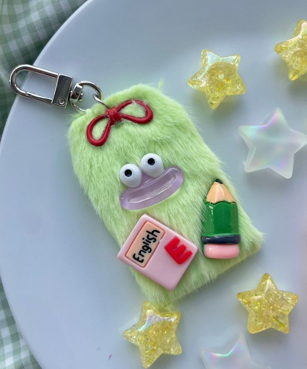 【ウィゴー/WEGO】のミニラッキーチャームモンスターぬいぐるみキーホルダー インテリア・キッズ・メンズ・レディースファッション・服の通販 founy(ファニー) 　ファッション　Fashion　レディースファッション　Fashion for Women　ミニ財布・二つ折り財布　Wallets & Card Cases　おすすめ　Recommended / Our Picks　イエロー　Yellow　オレンジ　Orange　キーホルダー　Keychain, Key Holder　スマホ　Smartphone, Mobile Device　財布　Wallet, Purse　グリーン|ID: prp329100004679689 ipo3291000000033804321