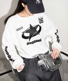 【ウィゴー/WEGO】のスターナンバリングショートスウェット ホワイト|ID: prp329100004679693 ipo3291000000033804339