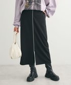 【グリーンパークス/Green Parks】のあったからくスレ フロントZIPスカート Black|ID: prp329100004679708 ipo3291000000033804387