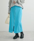 【グリーンパークス/Green Parks】のあったからくスレ フロントZIPスカート Blue|ID: prp329100004679708 ipo3291000000033804388