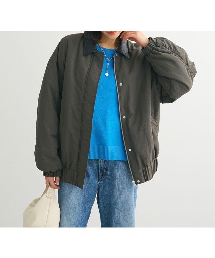 【グリーンパークス/Green Parks】の・ELENCARE DUE フェイクレザーエリブルゾ インテリア・キッズ・メンズ・レディースファッション・服の通販 founy(ファニー) https://founy.com/ ファッション Fashion レディースファッション Fashion for Women アウター Coat / Outerwear Collection レディースジャケット・軽アウター Jackets ブルゾンジャケット・スポーティアウター Blouson Jackets おすすめ Recommended / Our Picks ジャケット Jacket, Outerwear トレンド Trend, Trending Now ビッグ Big, Oversized フェイクレザー Faux Leather, PU Leather ブルゾン Blouson, Bomber Jacket ポケット Pocket, Pocket Detail ヴィンテージ Vintage Style 今季 This Season, Current Season A/W・秋冬 Autumn/Winter |ID: prp329100004679714 ipo3291000000033804408