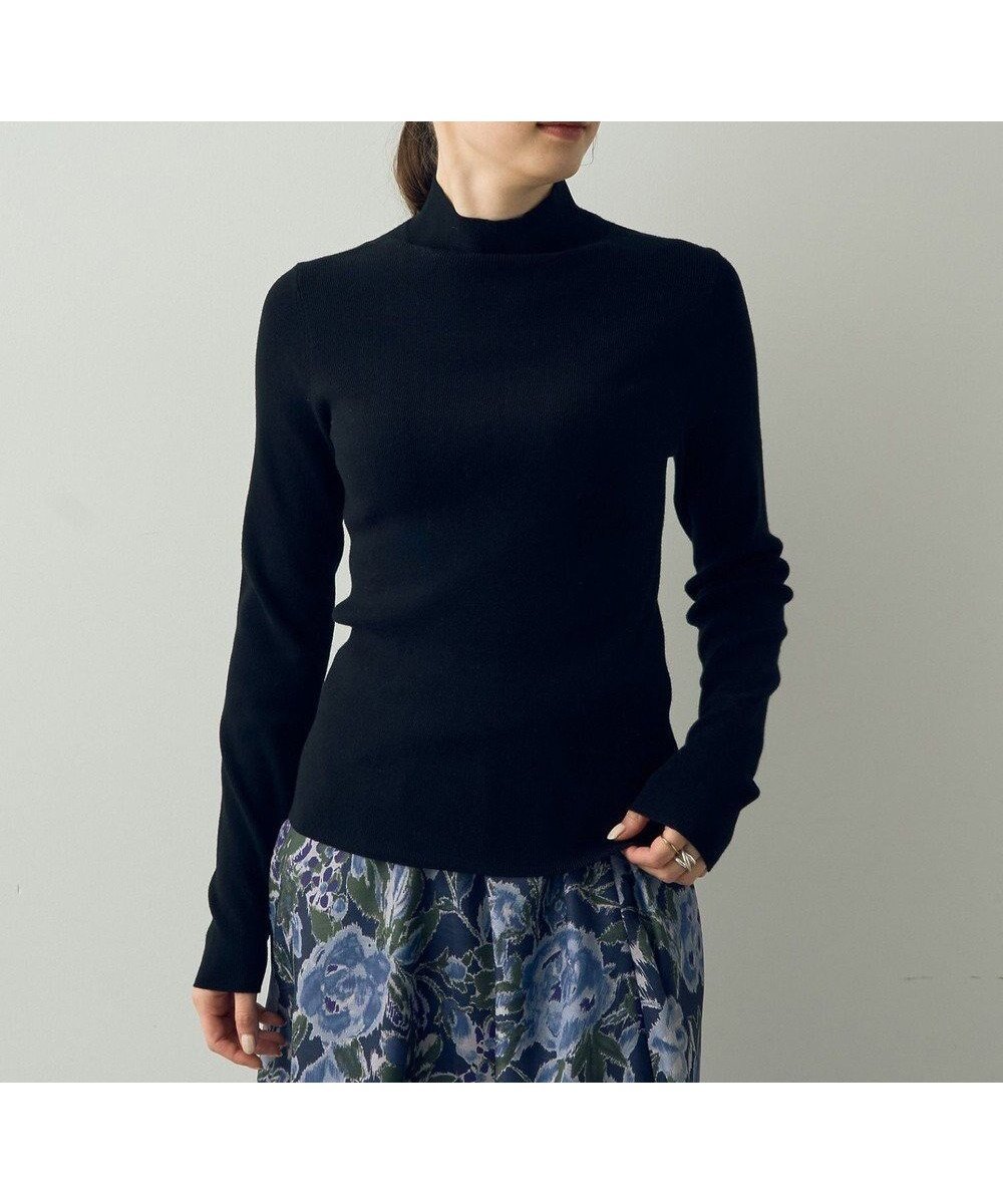 【イェッカ ヴェッカ/YECCA VECCA】のハイネックリブニット インテリア・キッズ・メンズ・レディースファッション・服の通販 founy(ファニー) ファッション Fashion レディースファッション Fashion for Women トップス・カットソー Cut & Sew Tops ニット Knit Tops & Sweaters インナー Innerwear コンパクト Compact, Small Size セーター Sweater, Knitwear フィット Fit, Slim Fit ポケット Pocket, Pocket Detail リブニット Rib Knit, Ribbed Knit A/W・秋冬 Autumn/Winter Black|ID: prp329100004679723 ipo3291000000033804439