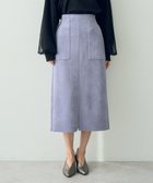 【イェッカ ヴェッカ/YECCA VECCA】のハイウエストフェイクスエードスカート Lavender|ID: prp329100004679725 ipo3291000000033804449