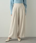 【イェッカ ヴェッカ/YECCA VECCA】の金釦ワイドパンツ Ivory|ID: prp329100004679726 ipo3291000000033804451