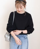 【アメリカンホリック/AMERICAN HOLIC】のタックスリーブスウェット Black|ID: prp329100004679735 ipo3291000000033804482
