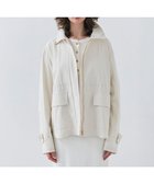 【ベイジ,/BEIGE,】の【Precious 4月号掲載】IBERIS / スタンドカラーブルゾン Ecru|ID: prp329100004679740 ipo3291000000033804499