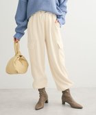 【グリーンパークス/Green Parks】の・ELENCARE DUE コーデュロイカーゴパンツ Ivory|ID: prp329100004679743 ipo3291000000033804508