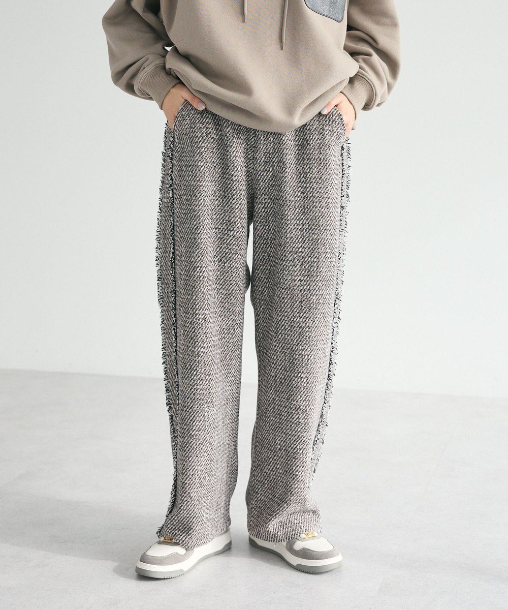 【クラフトスタンダードブティック/CRAFT STANDARD BOUTIQUE】のツイードストレートパンツ インテリア・キッズ・メンズ・レディースファッション・服の通販 founy(ファニー) ファッション Fashion レディースファッション Fashion for Women パンツ Pants & Trousers ジャケット Jacket, Outerwear セットアップ Set-Up, Coordinated Outfit ツイード Twill, Twill Weave バランス Balance, Style Balance ポケット Pocket, Pocket Detail ワイド Wide, Wide Fit 冬 Winter / This Winter A/W・秋冬 Autumn/Winter おすすめ Recommended / Our Picks 2024年 2024 2024-2025秋冬・A/W Autumn/Winter 2024–25 AW24–25 Mocha|ID: prp329100004679746 ipo3291000000034245090