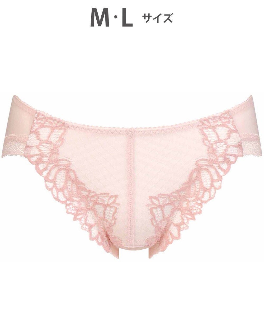【ワコール/WACOAL】のショーツ 【リボンブラ 脇すっきり】 BRB433とペア はきこみ丈あさめ ナイロンベア天竺素材(バック) レディース PRA133 /ワコール インテリア・キッズ・メンズ・レディースファッション・服の通販 founy(ファニー) 　ファッション　Fashion　レディースファッション　Fashion for Women　バッグ　Bags　アンダー　Underwear Essentials　ショーツ　Shorts, Short Pants　リボン　Ribbon, Bow　シェルピンク|ID: prp329100004679759 ipo3291000000033804590