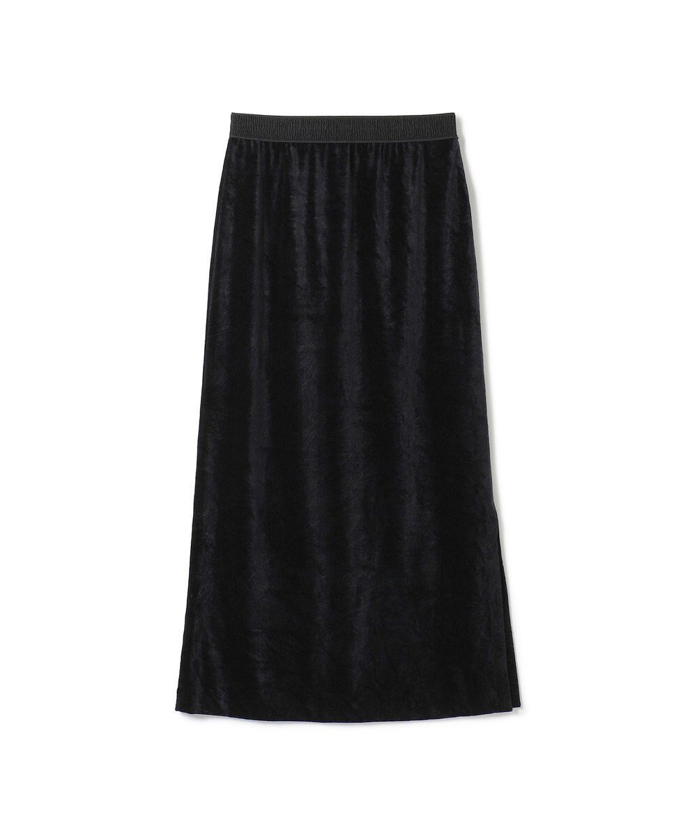 【チャコット/Chacott】のvelour skirt インテリア・キッズ・メンズ・レディースファッション・服の通販 founy(ファニー) 　ファッション　Fashion　レディースファッション　Fashion for Women　スカート　Skirts　カッティング　Cutting Detail　シンプル　Simple, Minimal　ベロア　Velour, Soft Velvet　エレガント 上品　Elegant　ブラック(ワッシャーベロア)|ID: prp329100004679765 ipo3291000000033804635