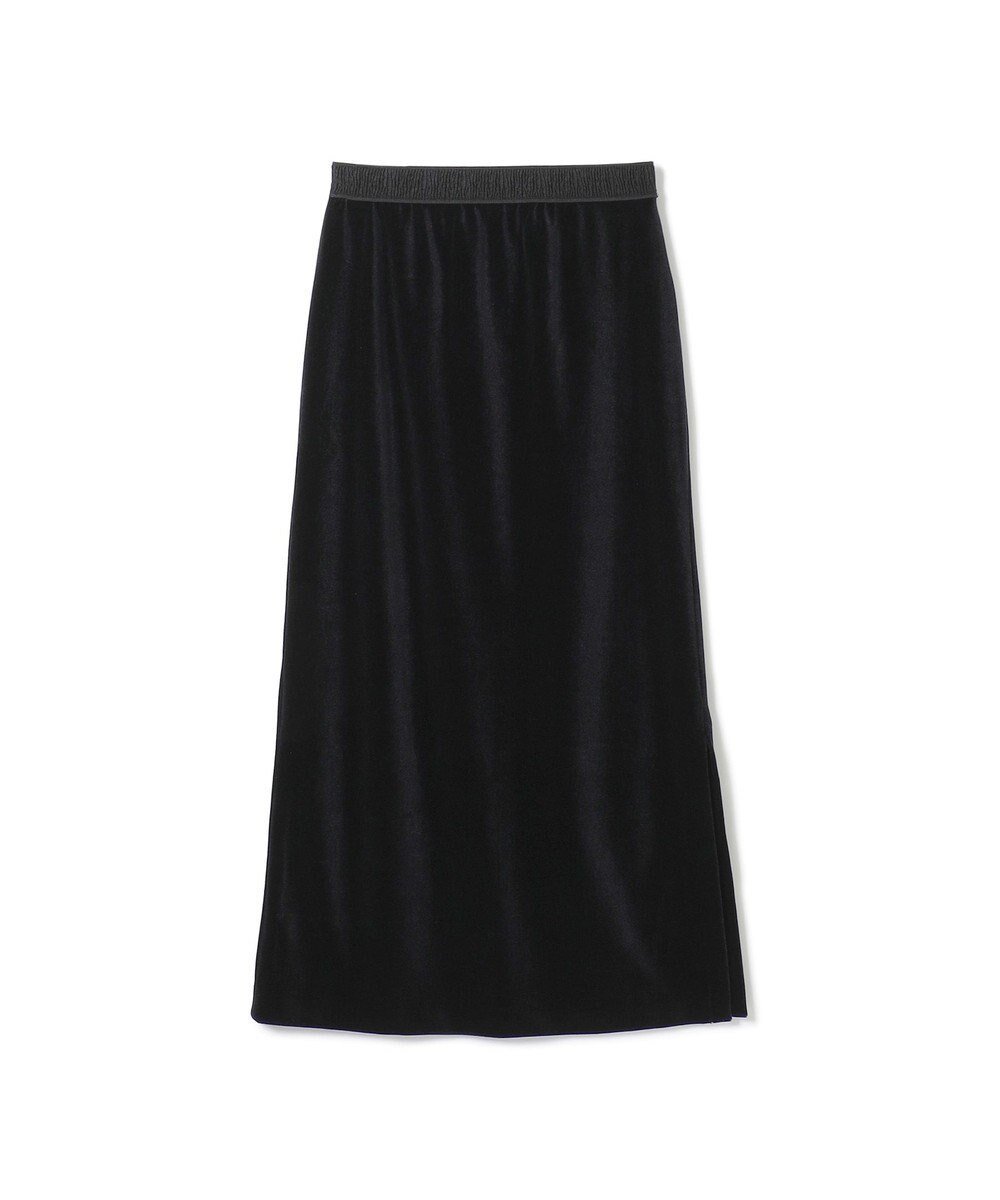 【チャコット/Chacott】のvelour skirt インテリア・キッズ・メンズ・レディースファッション・服の通販 founy(ファニー) 　ファッション　Fashion　レディースファッション　Fashion for Women　スカート　Skirts　カッティング　Cutting Detail　シンプル　Simple, Minimal　ベロア　Velour, Soft Velvet　エレガント 上品　Elegant　ブラック(ロベット)|ID: prp329100004679765 ipo3291000000033804636