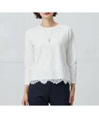【ジェイ プレス/J.PRESS】の【WEB限定カラーあり・洗える】RACY DECOR ニット ホワイト系|ID: prp329100004679776 ipo3291000000033804674