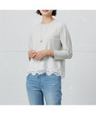 【ジェイ プレス/J.PRESS】の【WEB限定カラーあり・洗える】RACY DECOR ニット ライトグレー系|ID: prp329100004679776 ipo3291000000033804675