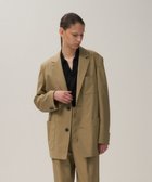 【エイトン/ATON】のORGANIC COTTON TWILL テーラードジャケット BEIGE|ID: prp329100004679779 ipo3291000000033804685