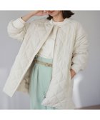 【エニー/ANY】のダイヤキルトブルゾン エクリュ|ID: prp329100004679781 ipo3291000000035635812