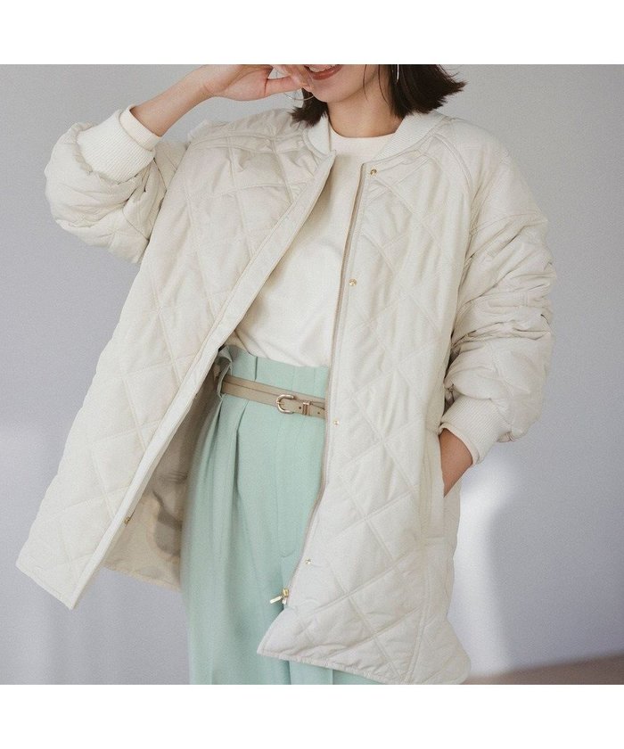 【エニー/ANY】のダイヤキルトブルゾン インテリア・キッズ・メンズ・レディースファッション・服の通販 founy(ファニー) https://founy.com/ ファッション Fashion レディースファッション Fashion for Women アウター Coat / Outerwear Collection レディースジャケット・軽アウター Jackets ブルゾンジャケット・スポーティアウター Blouson Jackets キルト Quilt, Quilted Fabric ジャケット Jacket, Outerwear ストール Stole, Wrap トレンド Trend, Trending Now ブルゾン Blouson, Bomber Jacket マフラー Scarf, Muffler ラウンド Round, Round Neck 洗える Machine Washable A/W・秋冬 Autumn/Winter |ID: prp329100004679781 ipo3291000000036380187