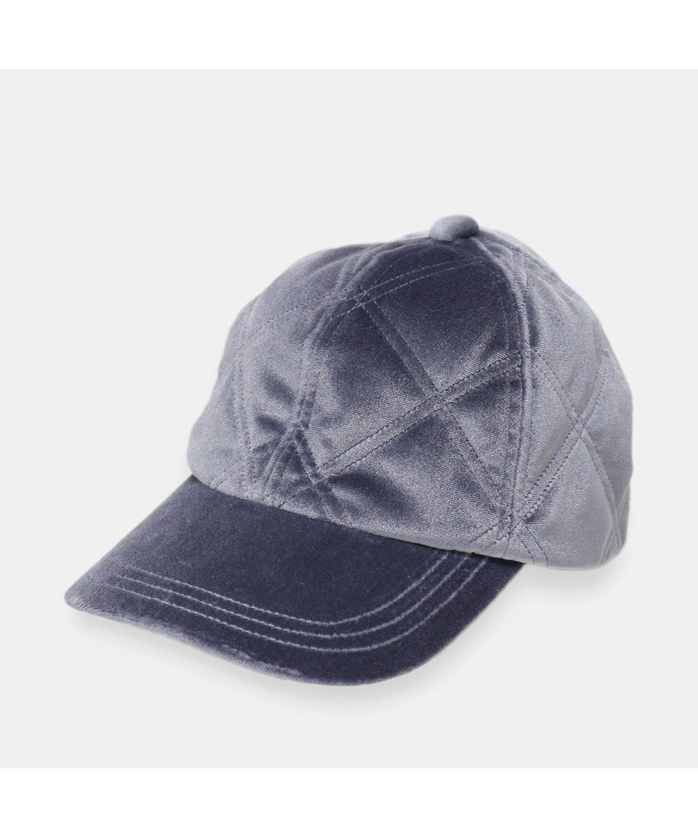 【アトレナ/ATRENA】の光電子糸ベロアキルティングキャップ インテリア・キッズ・メンズ・レディースファッション・服の通販 founy(ファニー) ファッション Fashion レディースファッション Fashion for Women トップス・カットソー Cut & Sew Tops ベロアトップス Velour Tops / Velvet-Look Items キャップ&ハット Hats & Caps キャップ Cap, Baseball Cap ベロア Velour, Soft Velvet 帽子 Hat, Headwear 冬 Winter / This Winter エレガント 上品 Elegant ブルーグレー|ID: prp329100004679791 ipo3291000000033804735
