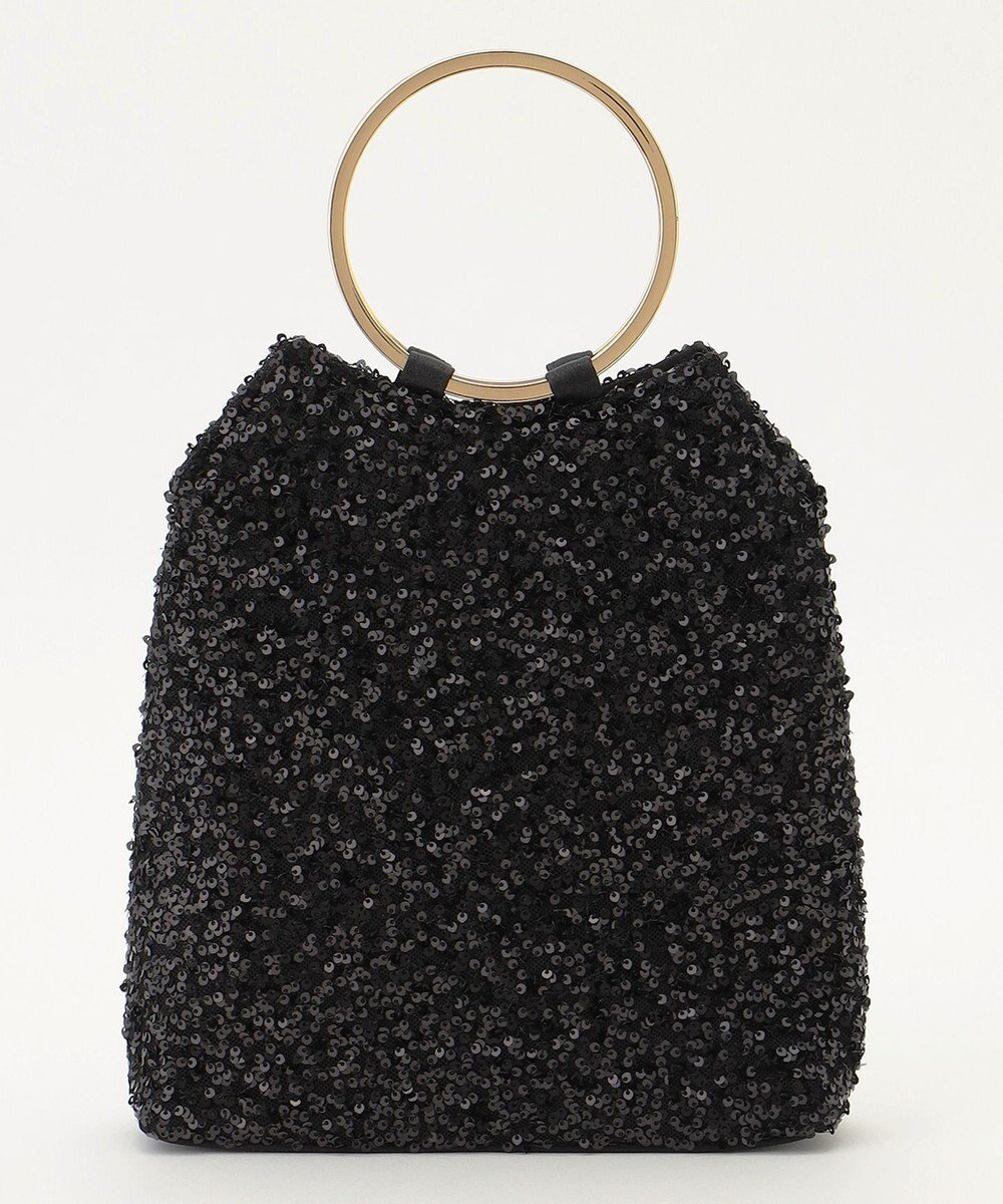 【エニィ スィス/any SiS】の【2WAY】リングメタルスパンコール ショルダーバッグ インテリア・キッズ・メンズ・レディースファッション・服の通販 founy(ファニー) 　ファッション　Fashion　レディースファッション　Fashion for Women　バッグ　Bags　シンプル　Simple, Minimal　スパンコール　Sequins, Sequin Embellishment　チェーン　Chain, Chain Strap　ドレス　Dress, One-Piece　パーティ　Party, Party Style　メタル　Metal, Metal Parts　新作・新入荷　New Arrivals / New In　ブラック系|ID: prp329100004679795 ipo3291000000034282214