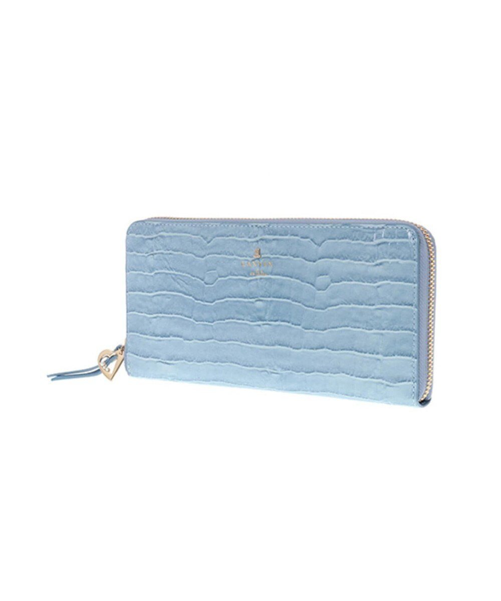 【ランバン オン ブルー/LANVIN en Bleu】のマゼンダ 長財布ラウンドファスナー インテリア・キッズ・メンズ・レディースファッション・服の通販 founy(ファニー) 　ファッション　Fashion　レディースファッション　Fashion for Women　ミニ財布・二つ折り財布　Wallets & Card Cases　ウォレット　Wallet　ラウンド　Round, Round Neck　ラグジュアリー　Luxury, Elegant　財布　Wallet, Purse　ブルー|ID: prp329100004679817 ipo3291000000033804810