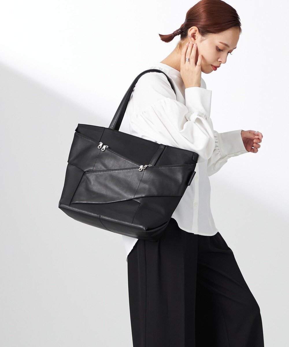 【イザック/Y'SACCS】の【Y SACCS Gene Line】モルビアン トートバッグ Wide 人気、トレンドファッション・服の通販 founy(ファニー) ファッション Fashion レディースファッション Fashion for Women バッグ Bags スマート Smart, Elegant スーツ Suit, Formalwear ポケット Pocket, Pocket Detail 日本製 Made In Japan other-1|ID: prp329100004679832 ipo3291000000033804862