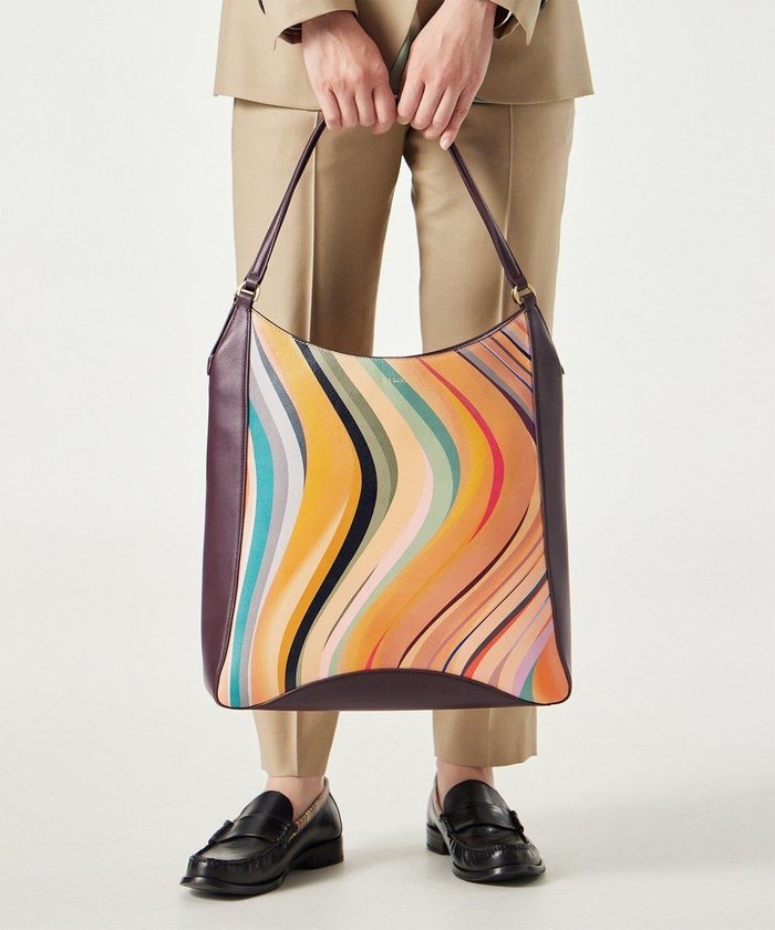 【ポール スミス/Paul Smith】のDusky Swirl ショッパーバッグ インテリア・キッズ・メンズ・レディースファッション・服の通販 founy(ファニー) https://founy.com/ ファッション Fashion レディースファッション Fashion for Women バッグ Bags おすすめ Recommended / Our Picks エレガント 上品 Elegant |ID: prp329100004679834 ipo3291000000033804867