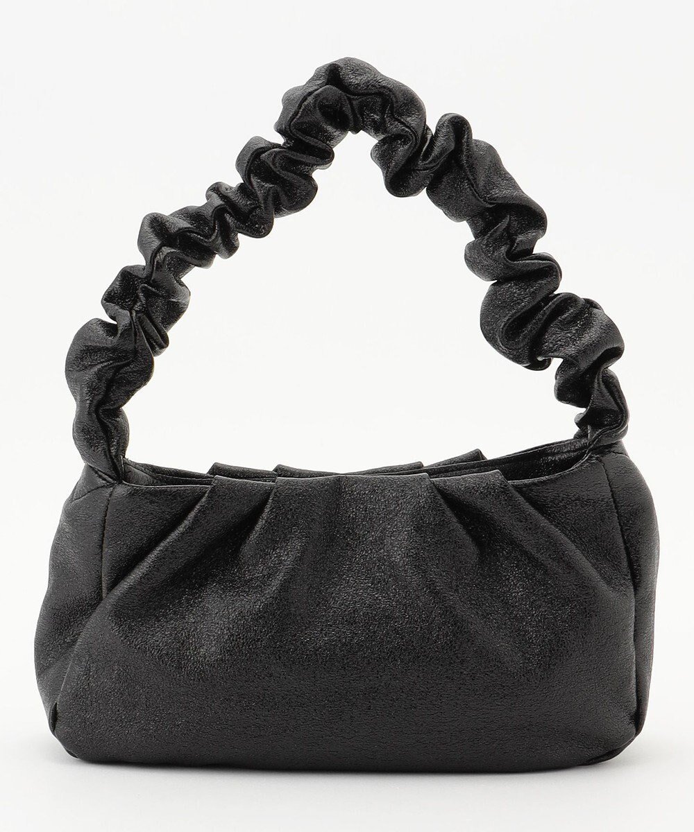 【エニィ スィス/any SiS】のソフトギャザーパーティ バッグ インテリア・キッズ・メンズ・レディースファッション・服の通販 founy(ファニー) 　ファッション　Fashion　レディースファッション　Fashion for Women　バッグ　Bags　シャーリング　Shirring, Ruched　チェーン　Chain, Chain Strap　トレンド　Trend, Trending Now　新作・新入荷　New Arrivals / New In　ブラック|ID: prp329100004679835 ipo3291000000034282223