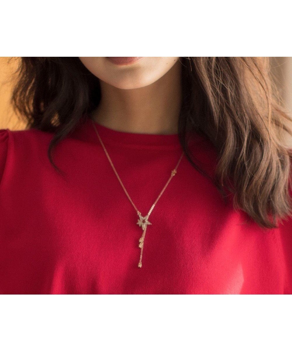 【組曲/KUMIKYOKU】のスターラリエットネックレス 人気、トレンドファッション・服の通販 founy(ファニー) 　ファッション　Fashion　レディースファッション　Fashion for Women　ジュエリー　Jewelry　ネックレス　Necklaces & Pendants　アクセサリー　Fashion Accessories　アシンメトリー　Asymmetrical Style　セレモニー　Ceremony　ネックレス　Necklace, Pendant Necklace　モチーフ　Motif, Design Theme　 other-1|ID: prp329100004679847 ipo3291000000033804916