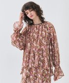 【ベイジ,/BEIGE,】の【洗える】BORONIA / フラワーシフォンブラウス Pink Print|ID: prp329100004679891 ipo3291000000033805090