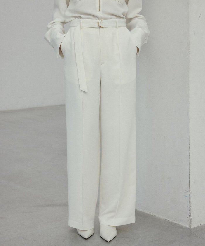 【ベイジ,/BEIGE,】の【洗える・Precious 4月号掲載】JASMINE / ベルト付きワイドストレートパンツ インテリア・キッズ・メンズ・レディースファッション・服の通販 founy(ファニー) https://founy.com/ 雑誌掲載アイテム Magazine Picks & Fashion Features ファッション雑誌 Fashion Magazines プレシャス Precious ファッション Fashion レディースファッション Fashion for Women パンツ Pants & Trousers ベルト&ウエストマーク Belts & Waist Accessories 4月号 April Issue とろみ Fluid, Flowy Fabric カットソー Cut and Sewn Top シンプル Simple, Minimal ジャケット Jacket, Outerwear ジョーゼット Georgette, Semi-Sheer Fabric ストレッチ Stretch, Stretchy Fabric ストレート Straight, Straight Cut セットアップ Set-Up, Coordinated Outfit センター Center, Center Line ダブル Double, Double-Breasted ロング Long, Long-Length ワイド Wide, Wide Fit エレガント 上品 Elegant 夏 Summer 春 Spring S/S・春夏 SS, Spring/Summer, Warm Season 洗える Machine Washable A/W・秋冬 Autumn/Winter 雑誌 Magazine, Fashion Magazine |ID: prp329100004679893 ipo3291000000033805095