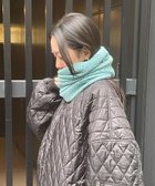 【ムーンバット/MOONBAT】の【カシミヤ100%】2WAYレーシーニットスヌードマフラー ミントグリーン|ID: prp329100004679903 ipo3291000000035519073